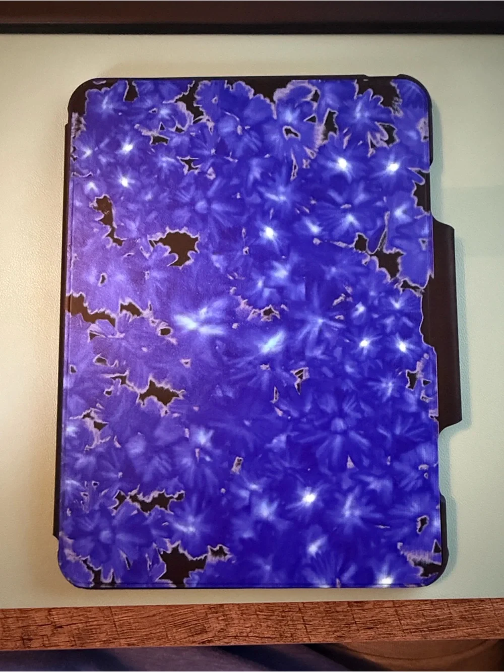 CASETiFY Blue Floral iPad Case with Stand | Apple Pencil Compatible